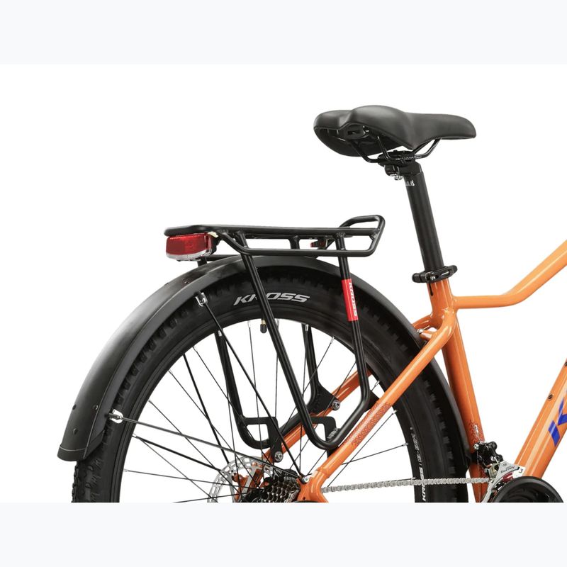 Moteriškas kalnų dviratis KROSS Lea 2.0 Eq W 27.5 orange/navy blue/gloss 11