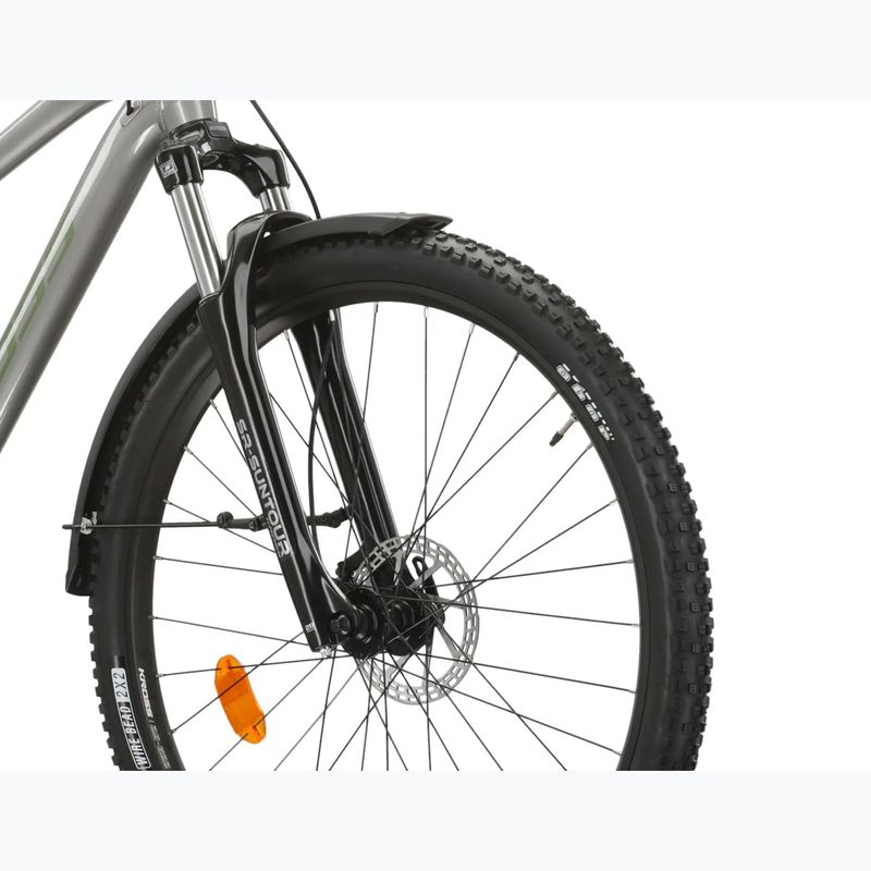 Kalnų dviratis KROSS Hexagon 4.0 EQ 29" silver/green/gloss 5