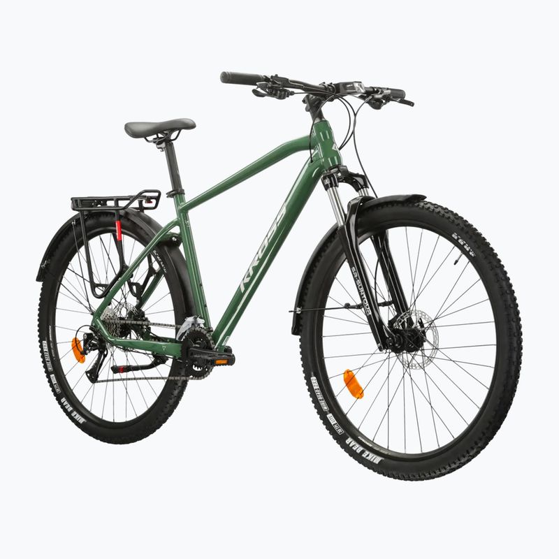 Kalnų dviratis KROSS Hexagon 4.0 EQ 27,5" green/silver/gloss 2