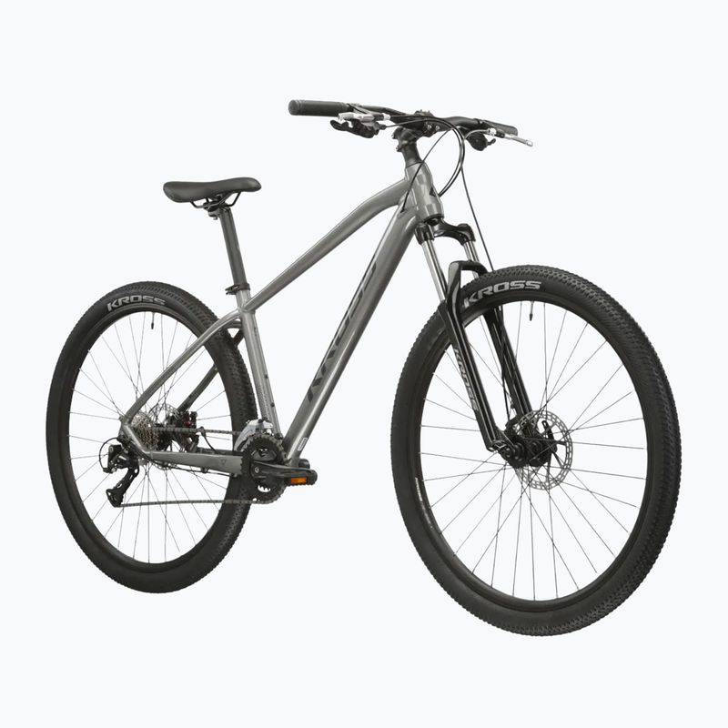Kalnų dviratis KROSS Hexagon 3.0 27,5" 2024 grey/navy/gloss 2