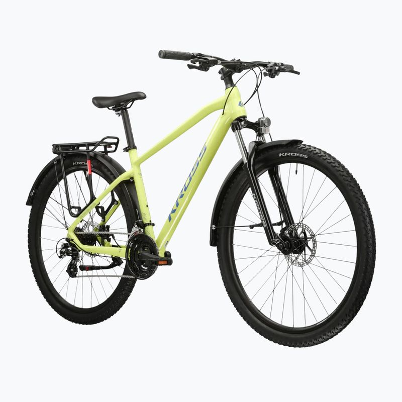 Kalnų dviratis KROSS Hexagon 2.0 EQ 27,5" lime/blue/gloss 2