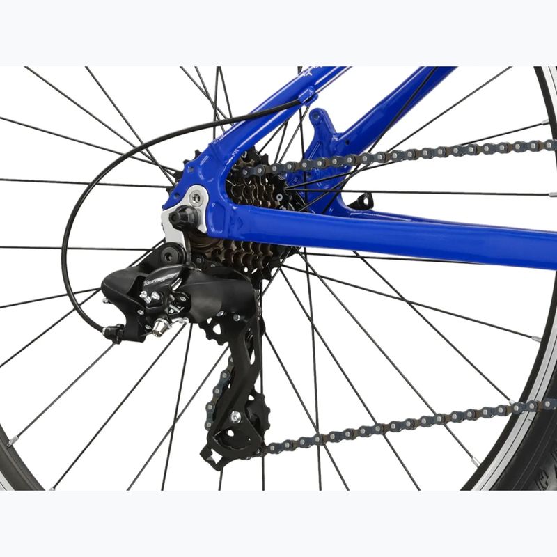 Kalnų dviratis KROSS Hexagon 1.0 26" blue/silver/gloss 8