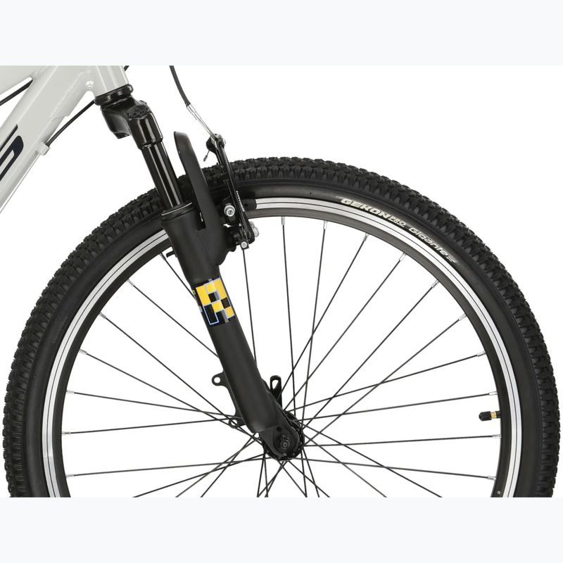 Vaikiškas dviratis KROSS Dust Jr 1.0 grey/black/gloss 6