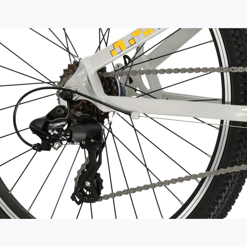 Vaikiškas dviratis KROSS Dust Jr 1.0 grey/black/gloss 7