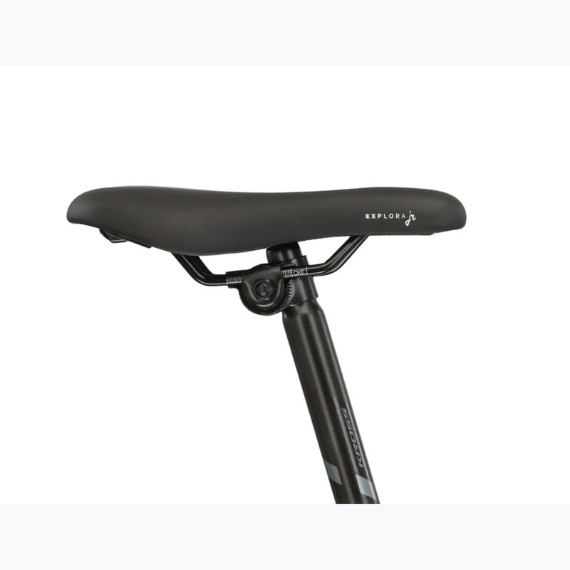 Vaikiškas dviratis KROSS Dust Jr 1.0 grey/black/gloss 11