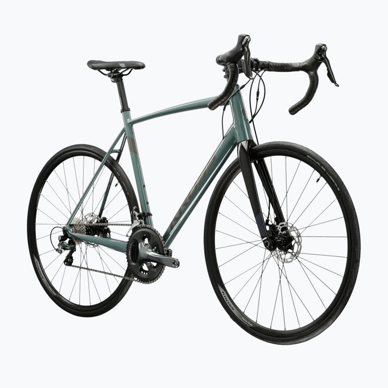 Plento dviratis KROSS Vento 4.0 Green/Burgundy/Gloss 2