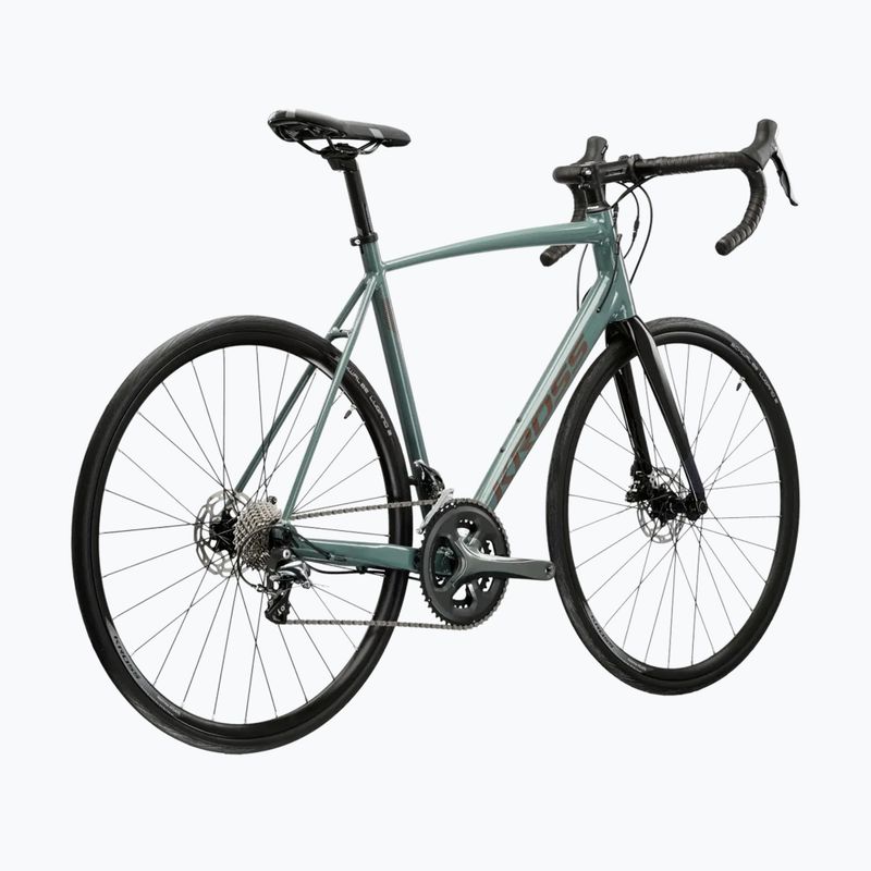 Plento dviratis KROSS Vento 4.0 Green/Burgundy/Gloss 3