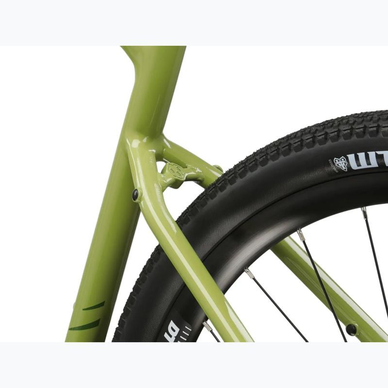 Gravel dviratis KROSS Esker 6.0 2024 khaki/green/gloss 12