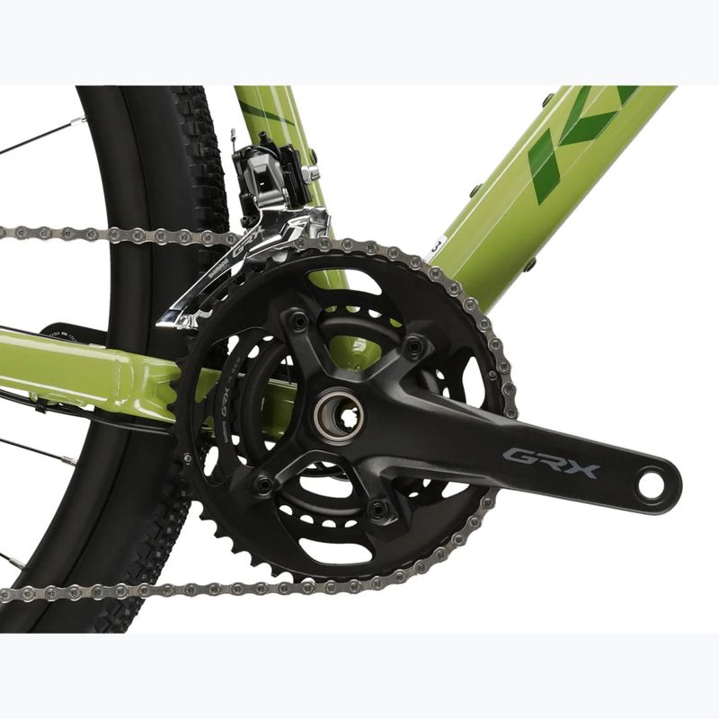 Gravel dviratis KROSS Esker 6.0 2024 khaki/green/gloss 16