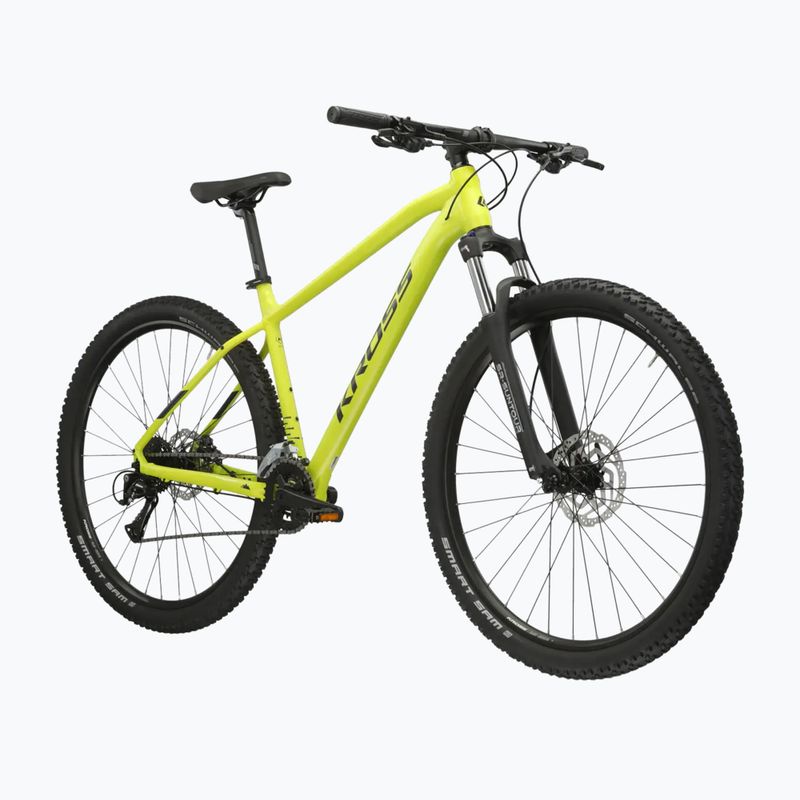 Kalnų dviratis KROSS Level 1.0 lime/black/matte 2