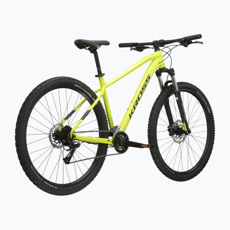 Kalnų dviratis KROSS Level 1.0 lime/black/matte 3