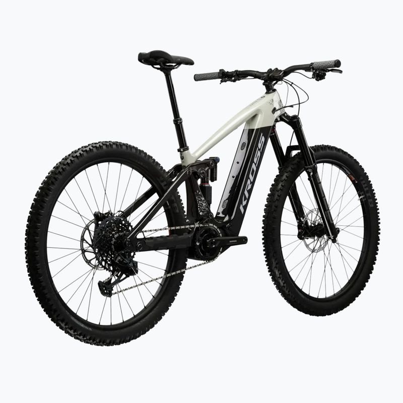 Vyriškas elektrinis dviratis KROSS Moon Boost 1.0 el. 630 Wh grey/black/gloss 3