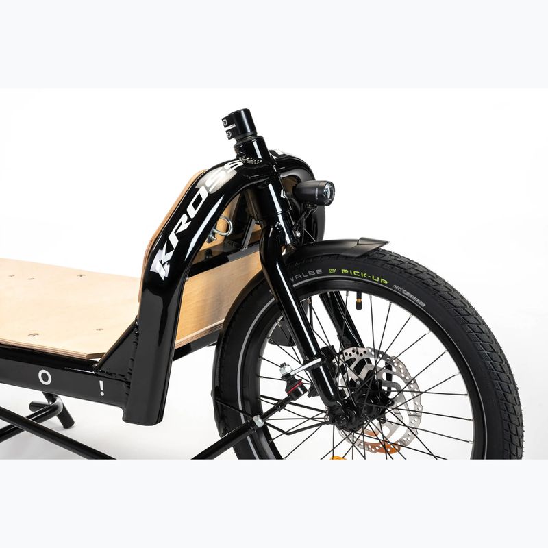 Elektrinis dviratis KROSS E-Cargo Space Platform el. white/black/gloss 6