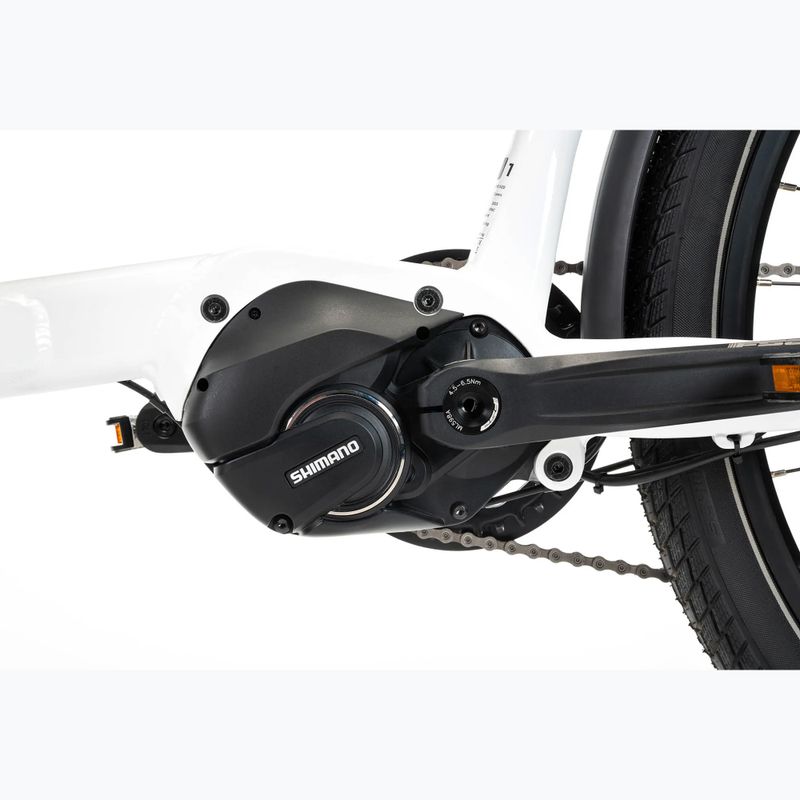 Elektrinis dviratis KROSS E-Cargo Space Platform el. white/black/gloss 14