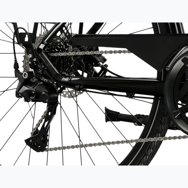 Vyriškas žygio dviratis KROSS Trans 7.0 Bg black/grey/gloss 8