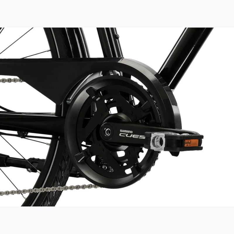 Vyriškas žygio dviratis KROSS Trans 7.0 Bg black/grey/gloss 9