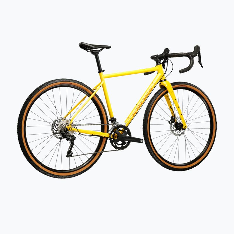 Gravel dviratis KROSS Esker 4.0 yellow/orange/gloss 3