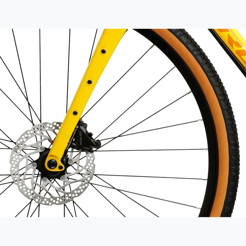 Gravel dviratis KROSS Esker 4.0 yellow/orange/gloss 8