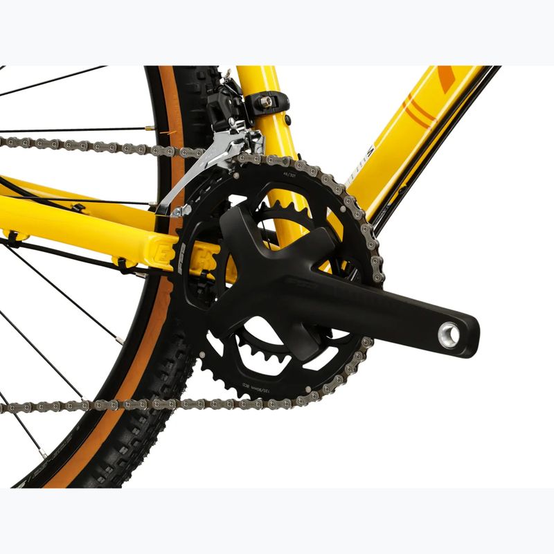Gravel dviratis KROSS Esker 4.0 yellow/orange/gloss 10