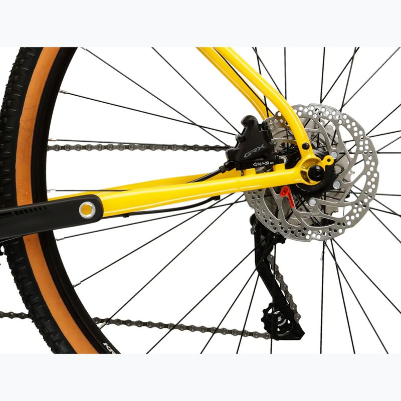 Gravel dviratis KROSS Esker 4.0 yellow/orange/gloss 11