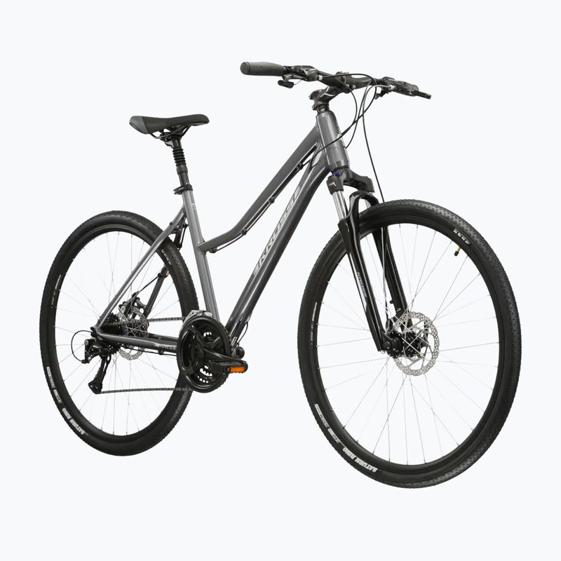 Moteriškas miesto dviratis KROSS Move 2.0 In graphite/silver/gloss 2