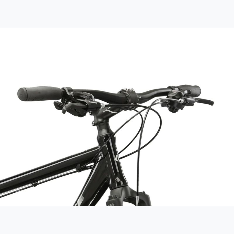 Vyriškas miesto dviratis KROSS Move 1.0 black/silver/gloss 4