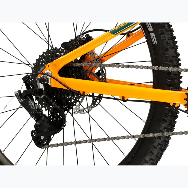 Vaikiškas dviratis KROSS Level Jr 4.0 orange/green/gloss 8