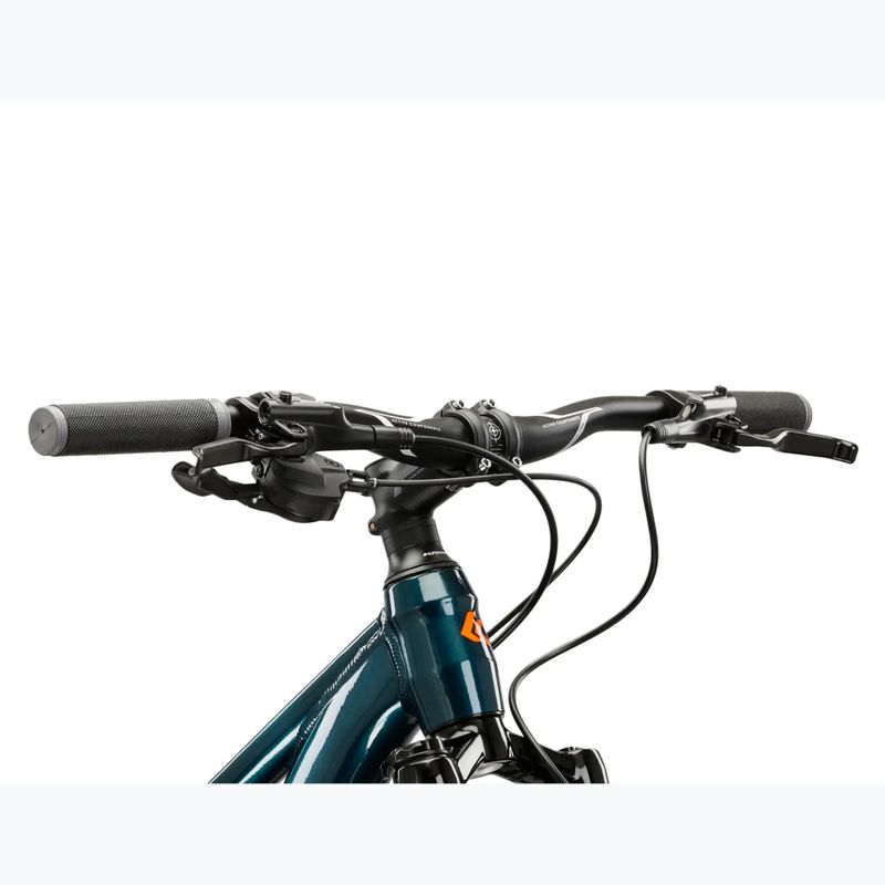 Jaunimo dviratis KROSS Level Jr 5.0 turquoise/orange/gloss 4