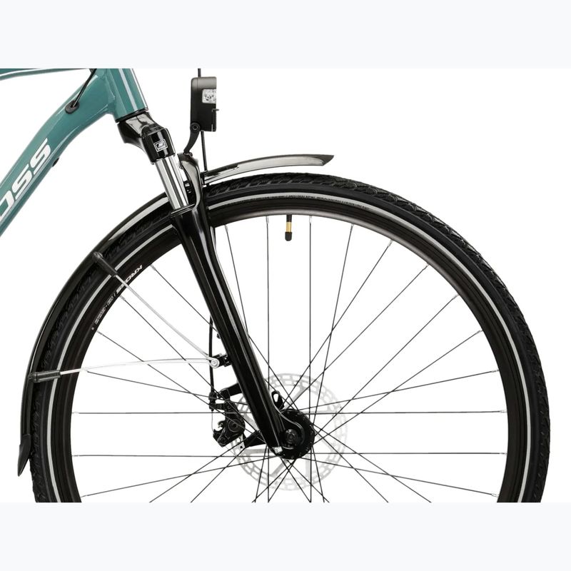 Vyriškas žygio dviratis KROSS Trans 3.0 green/silver/gloss 6