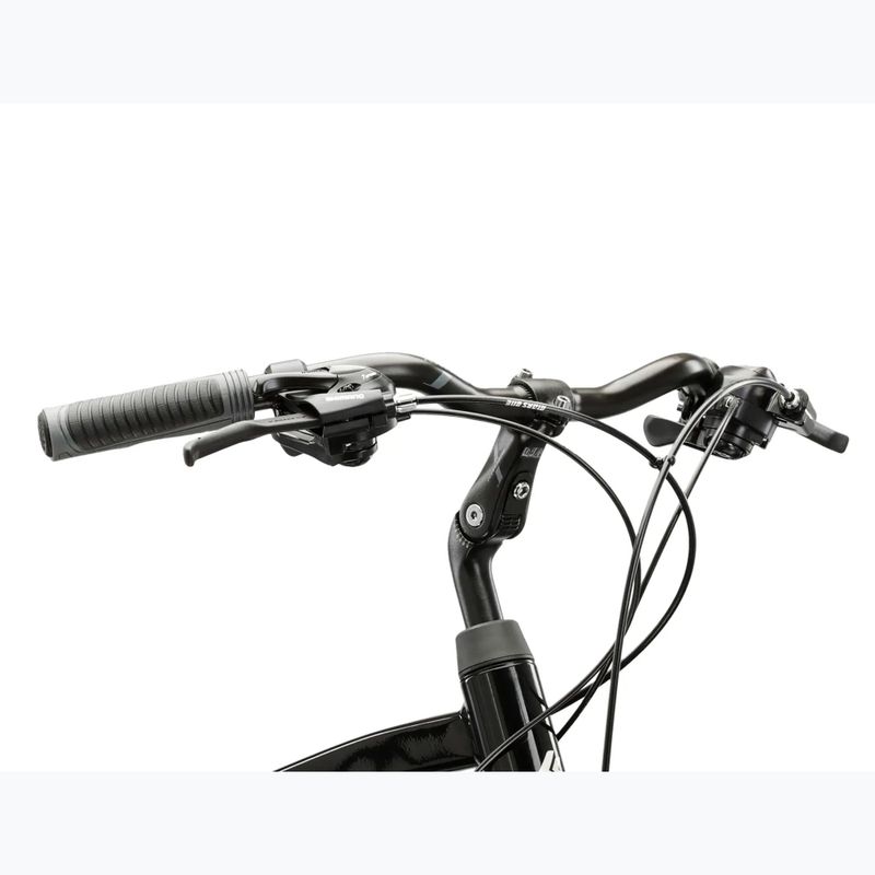 Vyriškas žygio dviratis KROSS Trans 1.0 black/silver/gloss 4