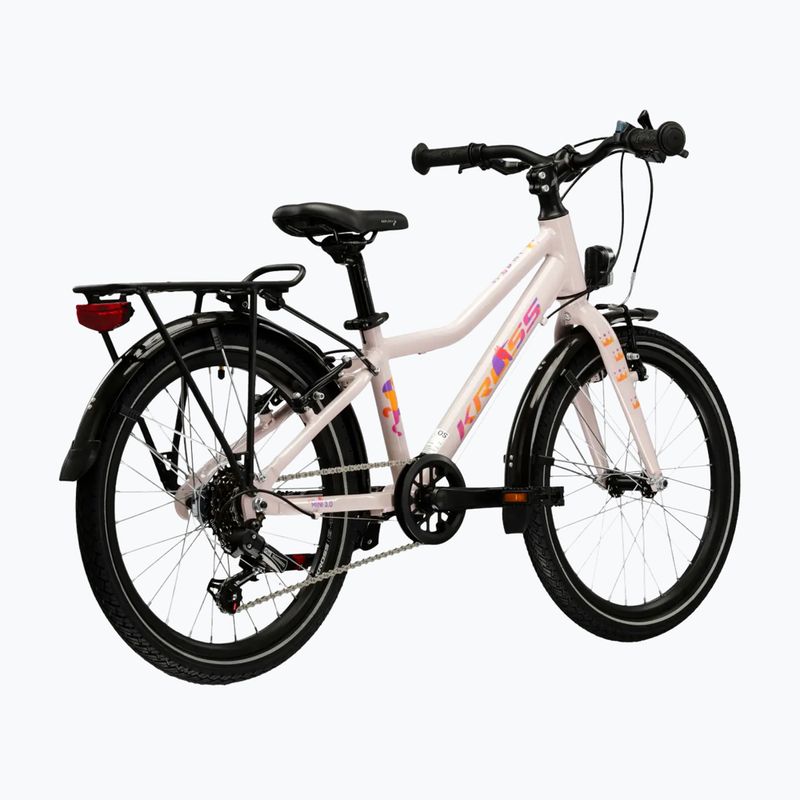 Vaikiškas dviratis KROSS Lea Mini 3.0 Eq W pink/pink/gloss 3