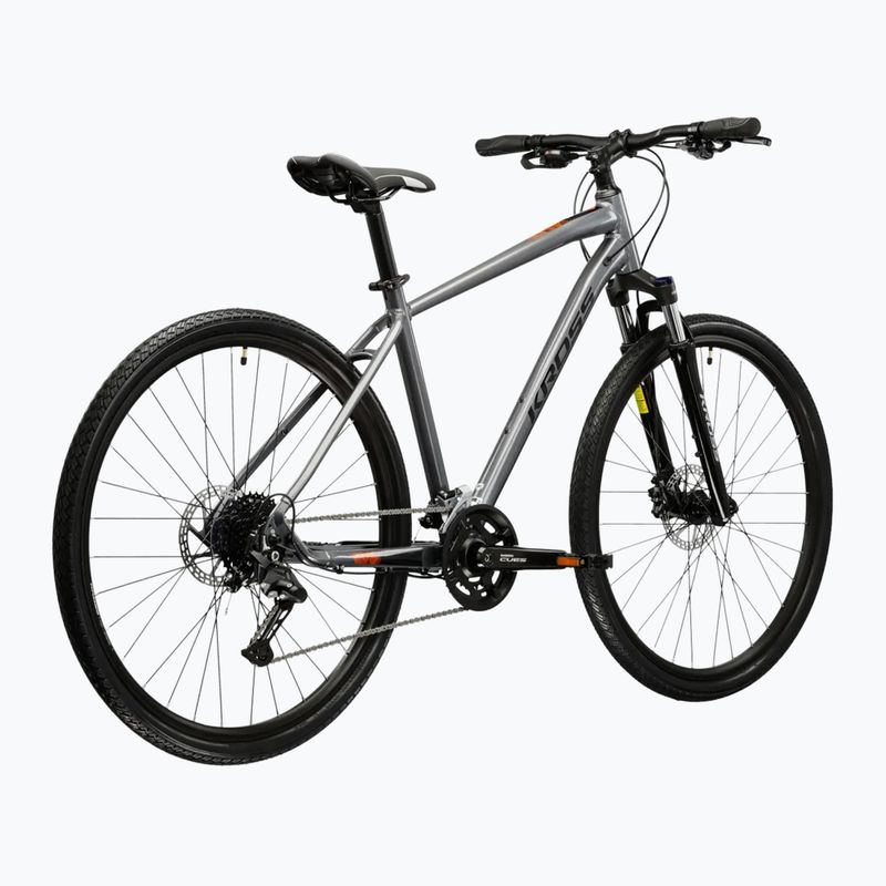 Kroso dviratis KROSS Evado 5.0 grey/black/gloss 3
