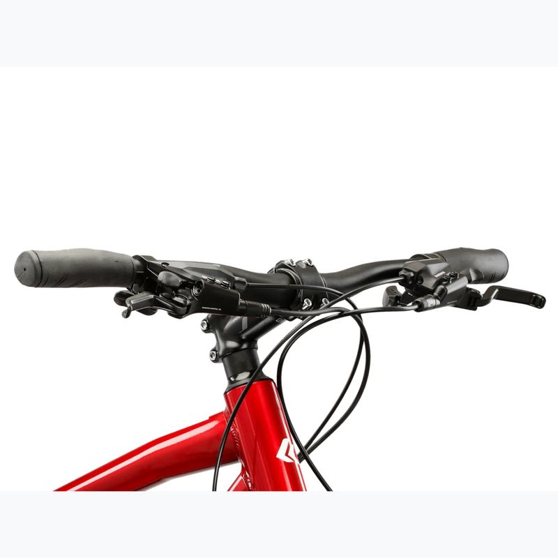 Kroso dviratis KROSS Evado 4.0 burgundy/white 4