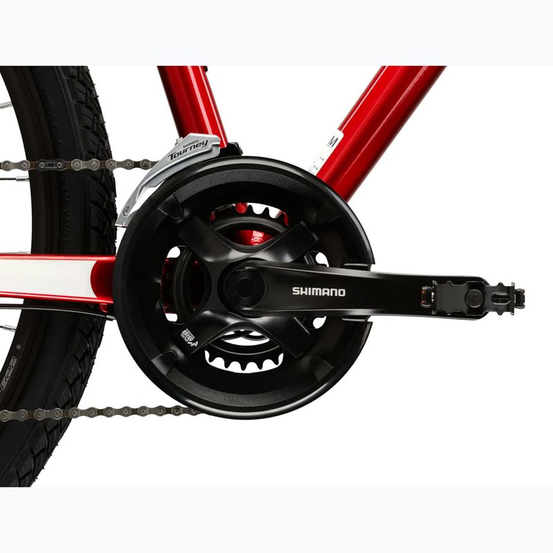 Kroso dviratis KROSS Evado 4.0 burgundy/white 10