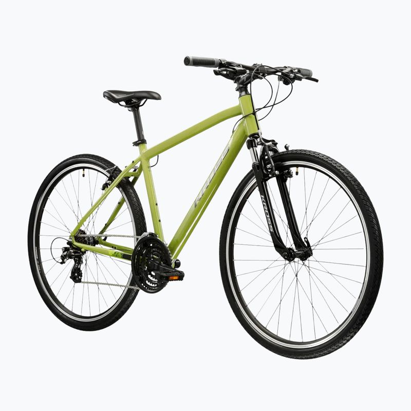 Kroso dviratis KROSS Evado 2.0 khaki/black/gloss 2