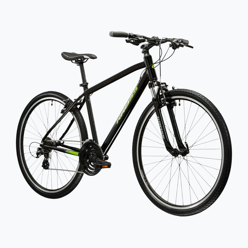Kroso dviratis KROSS Evado 2.0 black/green/gloss 2
