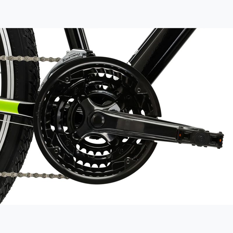 Kroso dviratis KROSS Evado 2.0 black/green/gloss 9