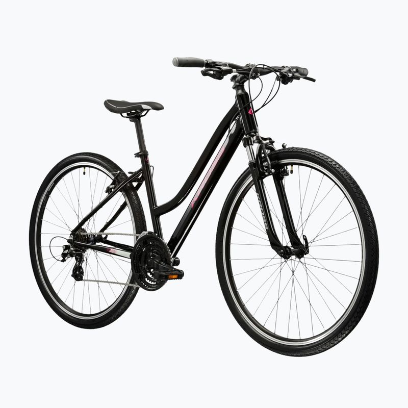 Moteriškas krosinis dviratis KROSS Evado 2.0 In black/pink/gloss 2