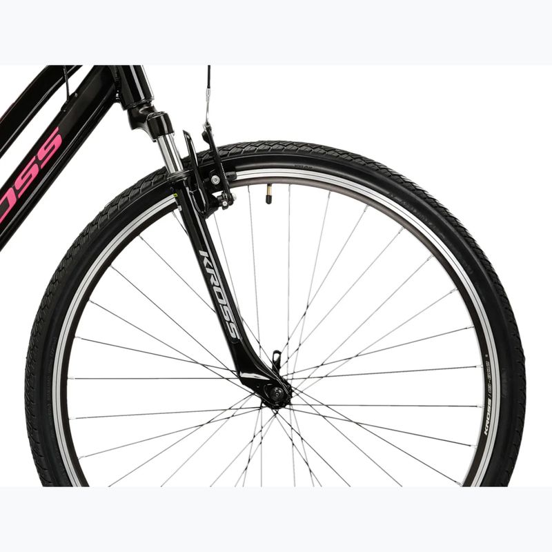 Moteriškas krosinis dviratis KROSS Evado 2.0 In black/pink/gloss 6
