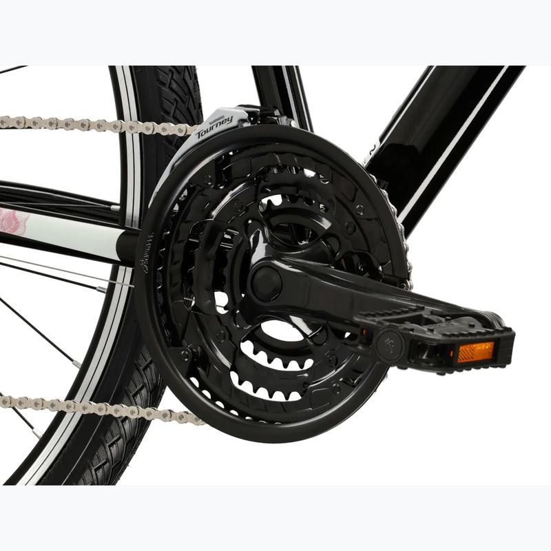 Moteriškas krosinis dviratis KROSS Evado 2.0 In black/pink/gloss 8
