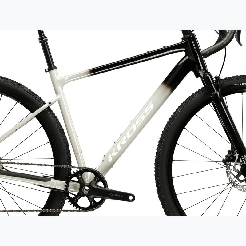 Gravel dviratis KROSS Esker TR black/grey/gloss 10