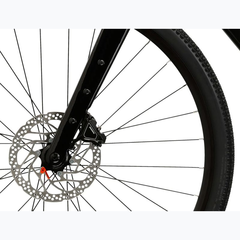 Gravel dviratis KROSS Esker FL black/green/gloss 8