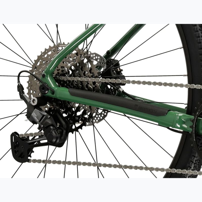 Gravel dviratis KROSS Esker FL black/green/gloss 9