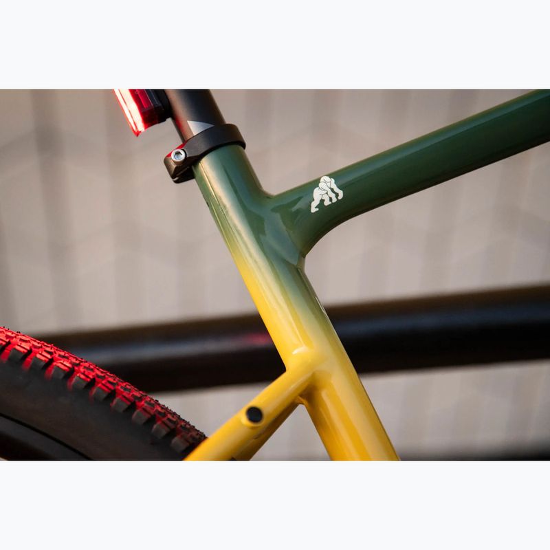 Gravel dviratis KROSS Esker FL green/yellow/gloss 19