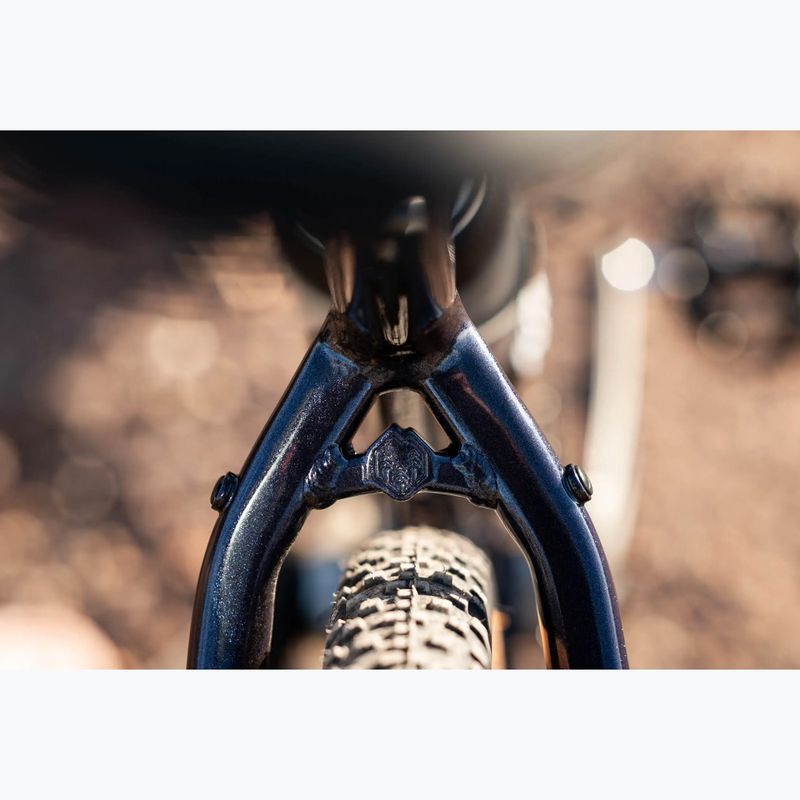 Gravel dviratis KROSS Esker 2.0 navy/grey/gloss 22