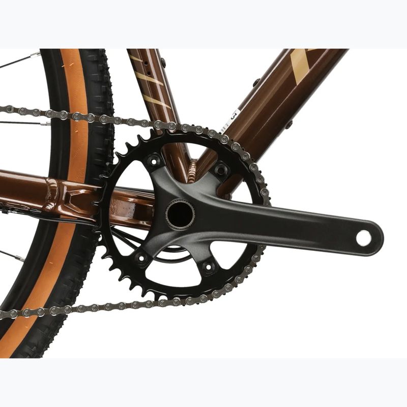 Gravel dviratis KROSS Esker 2.0 brown/beige/gloss 11