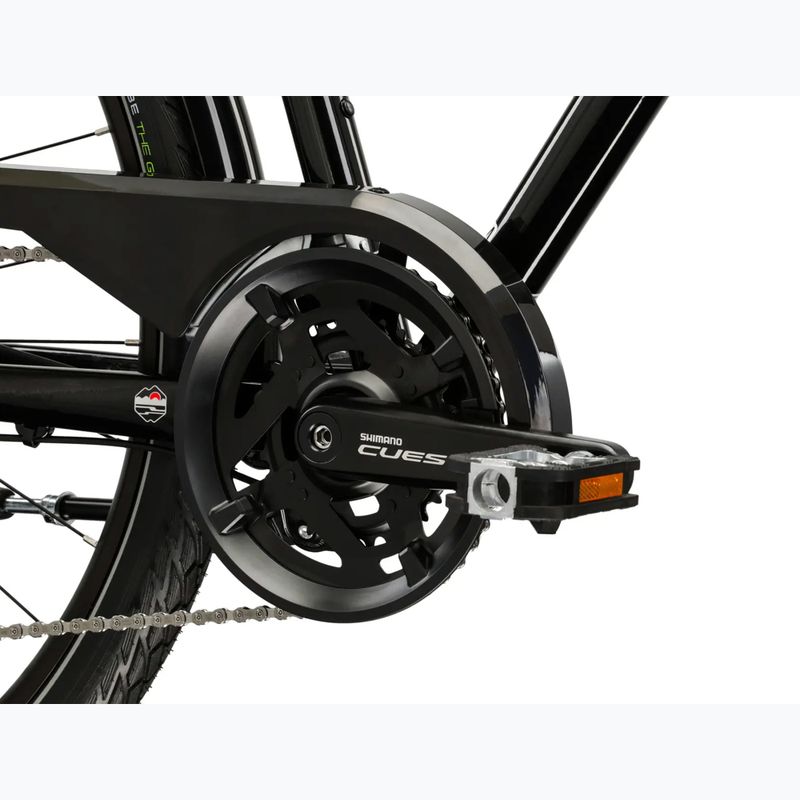 Vyriškas žygio dviratis KROSS Trans 7.0 black/silver/gloss 9