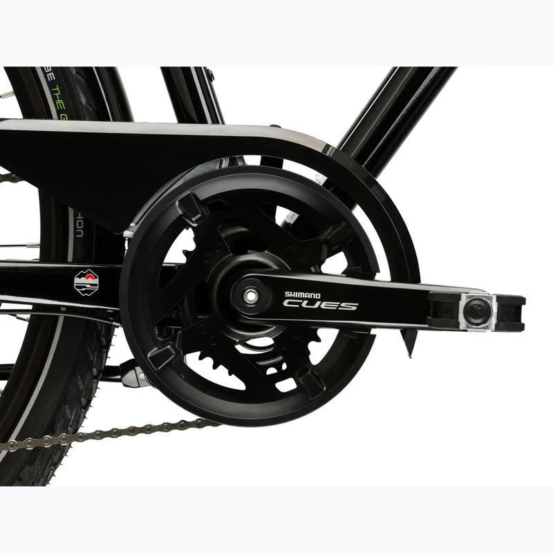 Vyriškas žygio dviratis KROSS Trans 7.0 black/silver/gloss 10