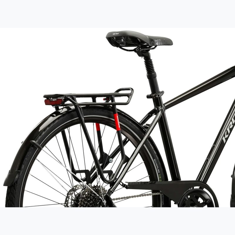 Vyriškas žygio dviratis KROSS Trans 7.0 black/silver/gloss 11