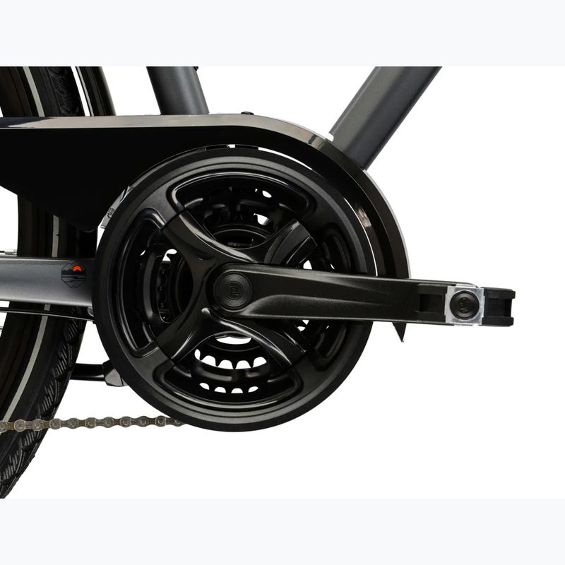 Vyriškas žygio dviratis KROSS Trans 4.0 grey/black/matte 10